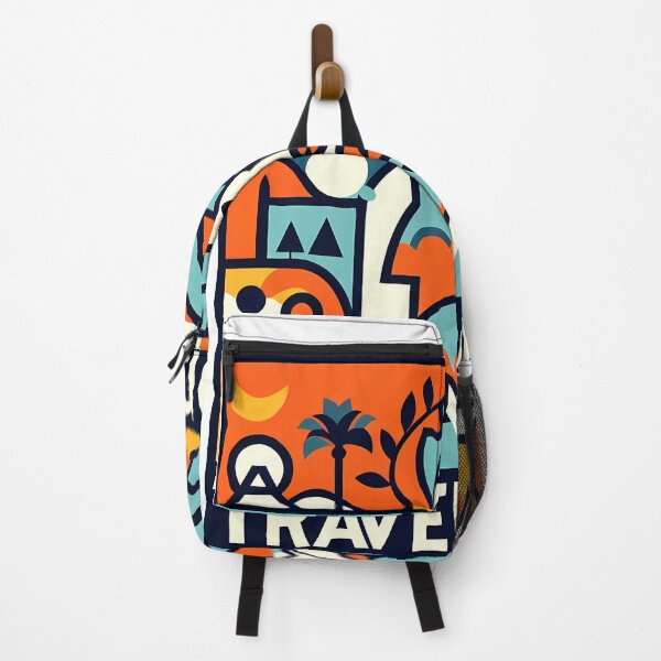 Item preview, Travel Addict – Surreal Minimalist Cubic Art designed and sold by OzzFrequency.