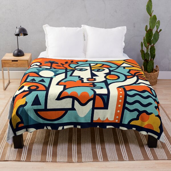 Item preview, Travel Addict – Surreal Minimalist Cubic Art designed and sold by OzzFrequency.
