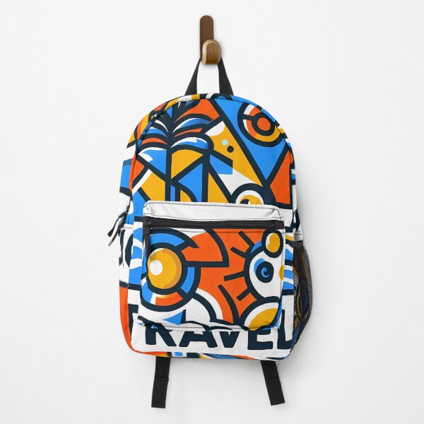 Item preview, Travel Addict – Surreal Minimalist Cubic Art designed and sold by OzzFrequency.
