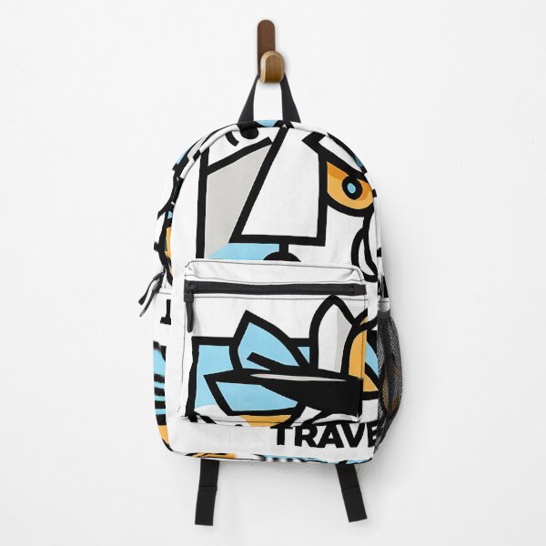 Item preview, Travel Addict – Surreal Minimalist Cubic Art designed and sold by OzzFrequency.