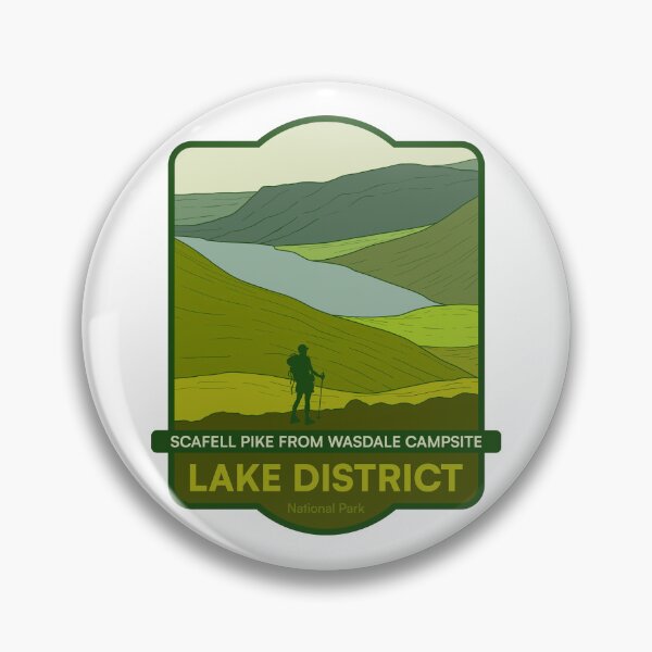 Item preview, Scafell Pike from Wasdale Campsite - Lake District National Park designed and sold by Moritz Schwäble.