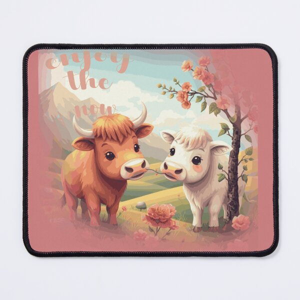 Item preview, highland cows, holidays, xmas, spring, floral, floral mug, floral magnets, magnets,FOODIESART; designed and sold by FOODIESART.