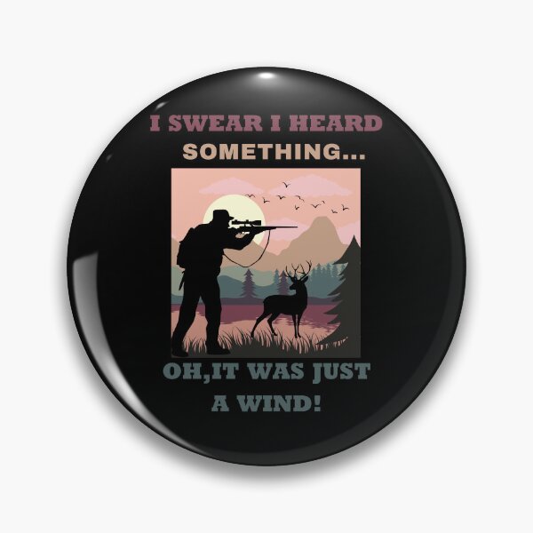 Artikelvorschau, Ich schwöre, ich habe etwas gehört, oh, es war nur ein Wind! Jagd Hirsch lustig entworfen und verkauft von Joewithlove.