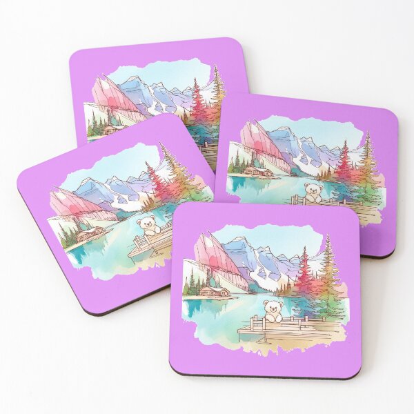 Item preview, Wonderful Places in Canada 3D Sketch Art Collection, designed and sold by PaintMeWorld.
