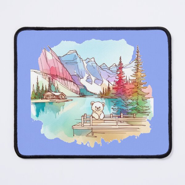 Item preview, Wonderful Places in Canada 3D Sketch Art Collection, designed and sold by PaintMeWorld.