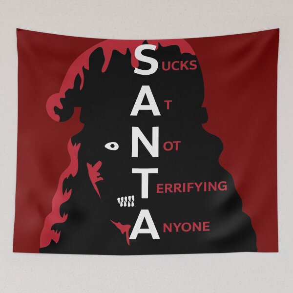 Item preview, Santa Claus Sucks at Not Terrifying Anyone designed and sold by SUPERHERON.