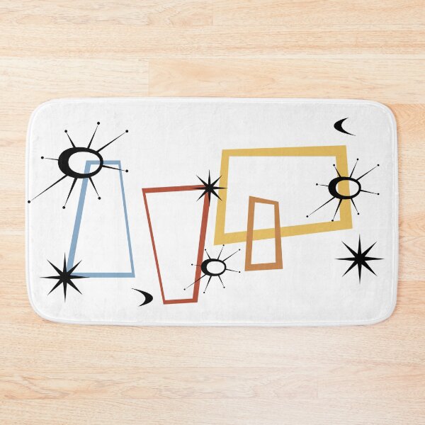 Item preview, Orbits, Retro Squares, Stars And Moons designed and sold by Henrylizarraga.