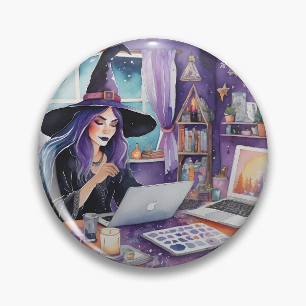 Item preview, Witchy vibes art designed and sold by Shopatmarlow.