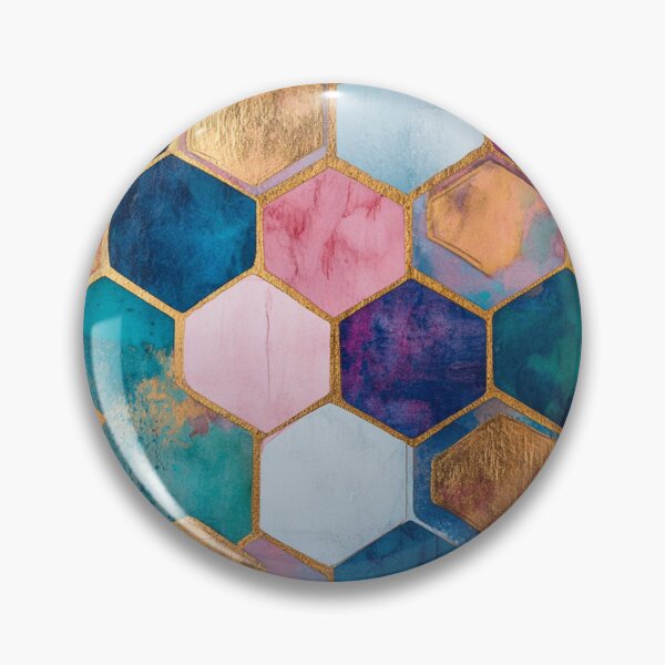 Item preview, Bohemian Vibrant Honeycomb designed and sold by GrinGalore.