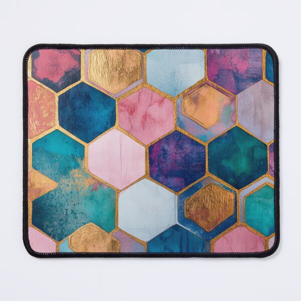 Item preview, Bohemian Vibrant Honeycomb designed and sold by GrinGalore.