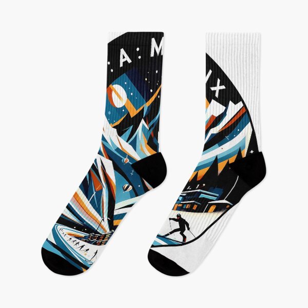 Item preview, Chamonix Ski Resort in France designed and sold by OzzFrequency.