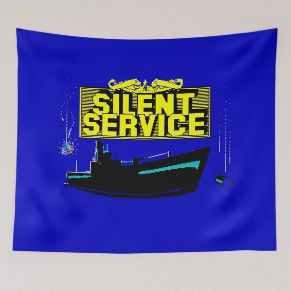 Item preview, Silent Service Spectrum Title Screen designed and sold by Retr0Tshirts.