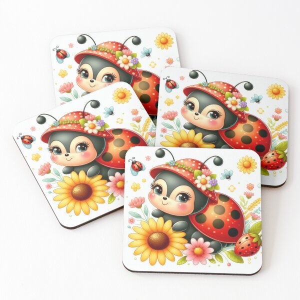 Item preview, sweet cute red ladybug designed and sold by nicnacc.