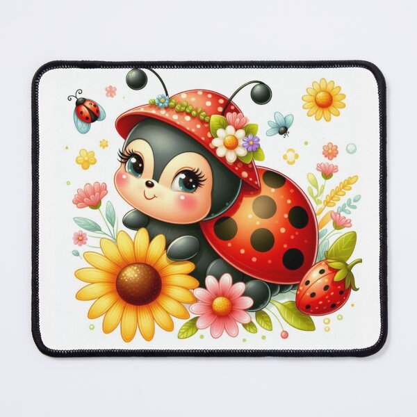 Item preview, sweet cute red ladybug designed and sold by nicnacc.