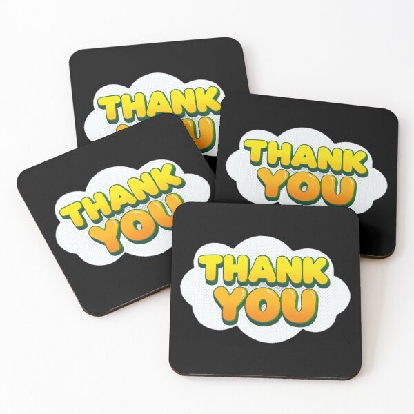 Item preview, thank you sticker designed and sold by Meemaart.