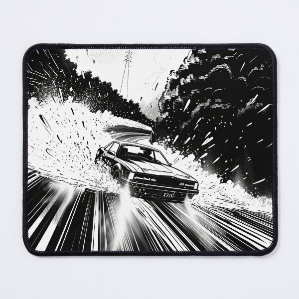 Item preview, Tire Mark Motion Captured in Black-and-White designed and sold by Piotrek0001.