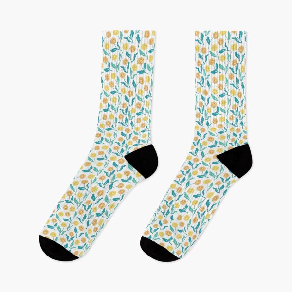 Item preview, Yellow Dandelion Floral Pattern - Nature-Inspired Design designed and sold by FlinArt.