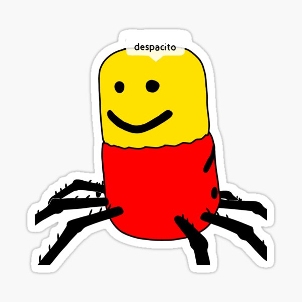 Roblox Memes Stickers Redbubble - roblox decals spider man