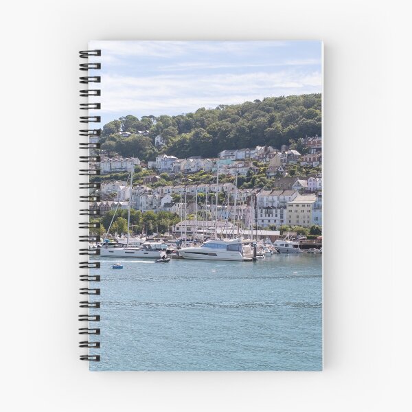 Item preview, The town of Kingswear, the marina and the moored boats  designed and sold by yackers1.