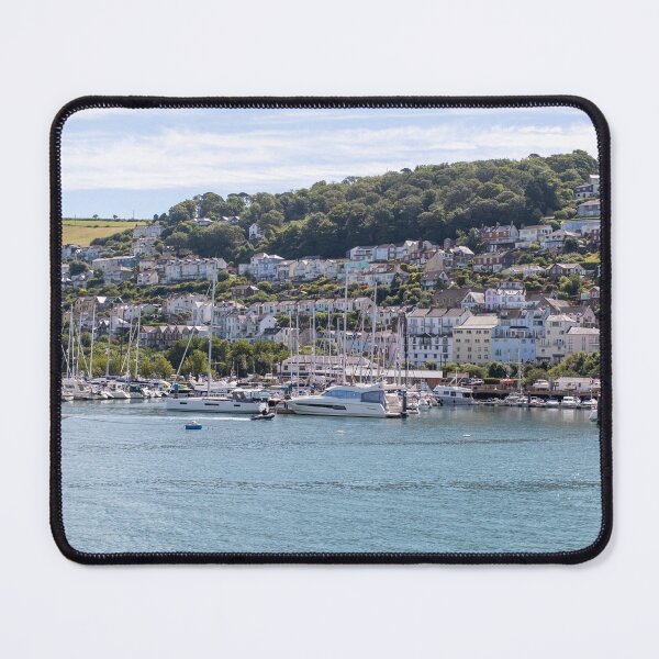 Item preview, The town of Kingswear, the marina and the moored boats  designed and sold by yackers1.
