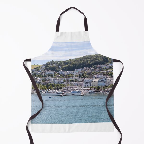 Item preview, The town of Kingswear, the marina and the moored boats designed and sold by yackers1.