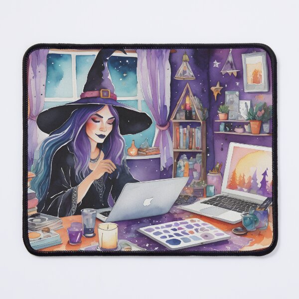 Item preview, Witchy vibes art designed and sold by Shopatmarlow.