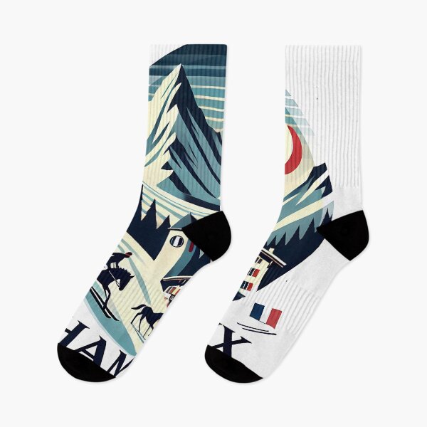 Item preview, Chamonix Ski Resort in France designed and sold by OzzFrequency.
