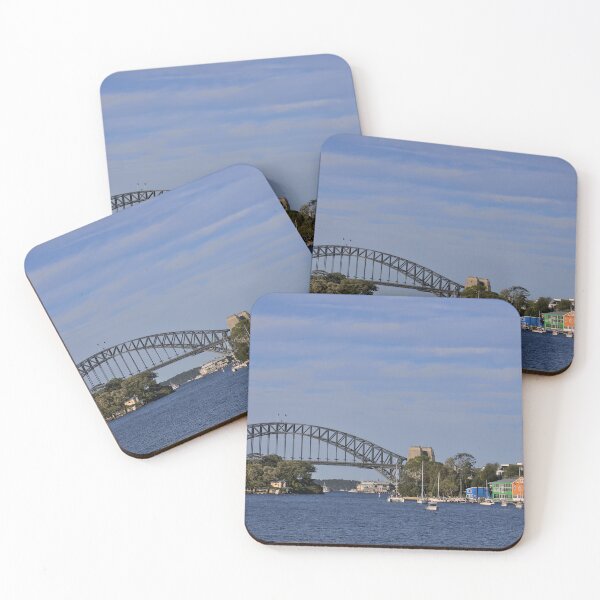 Item preview, The Waterview Wharf Workshops and the Sydney Harbour Bridge designed and sold by Cissa King Photography.