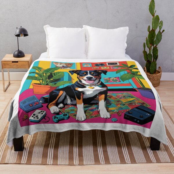 Item preview, Pro gamer (dog portrait) designed and sold by meow4marrow.