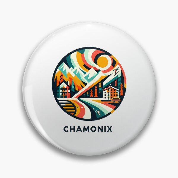 Item preview, Chamonix Ski Resort in France designed and sold by OzzFrequency.