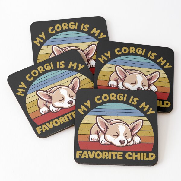 Item preview, Korgi Dog My Corgi Is My Favorite Child designed and sold by Digitayaa.
