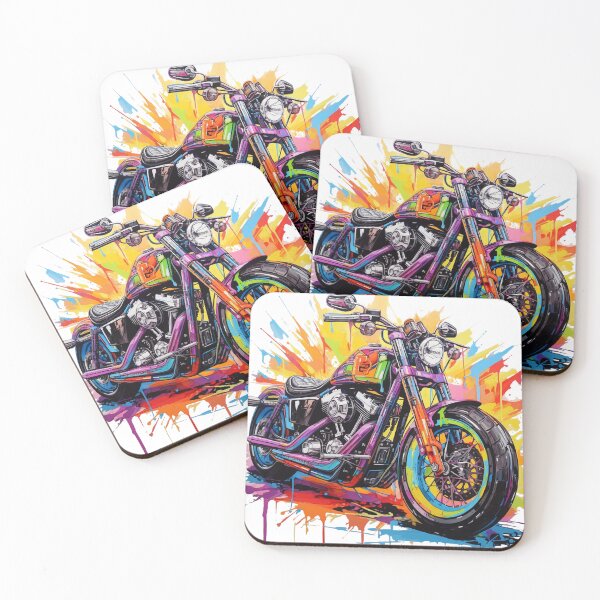 Item preview, Motorcycle Pop Splash designed and sold by Sza1a.