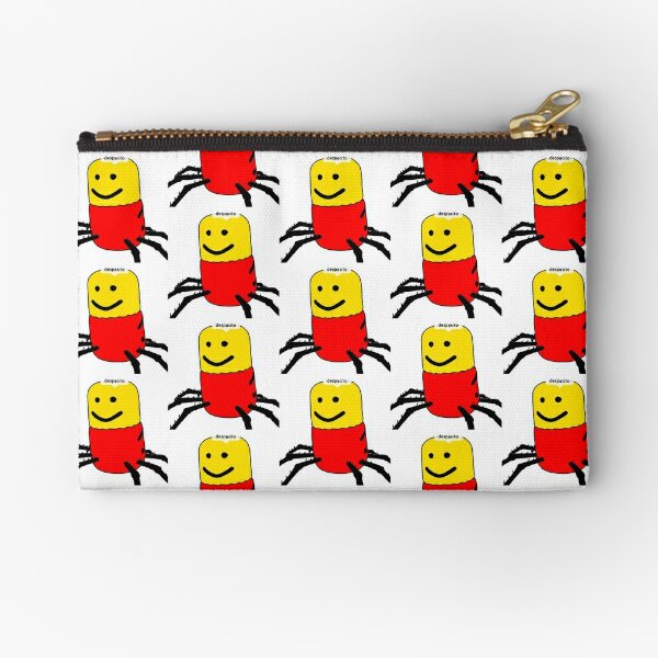 Blue Oof Zipper Pouch By Mickleo Redbubble - oof roblox zipper pouch by tiodusk redbubble