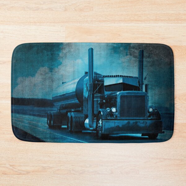 Item preview, Classic American Tanker Truck in Blue designed and sold by Taina Sohlman.