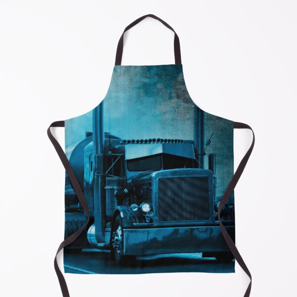 Item preview, Classic American Tanker Truck in Blue designed and sold by Taina Sohlman.