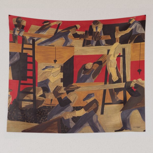 Item preview, Jacob Lawrence designed and sold by GRAHAM POTER.