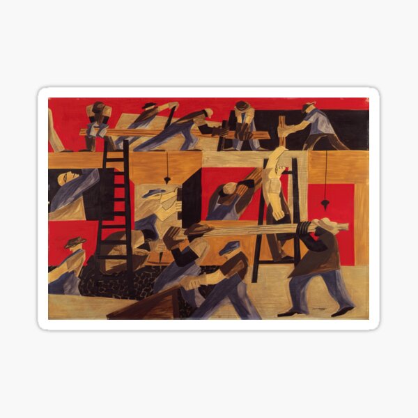 Item preview, Jacob Lawrence designed and sold by GRAHAM POTER.