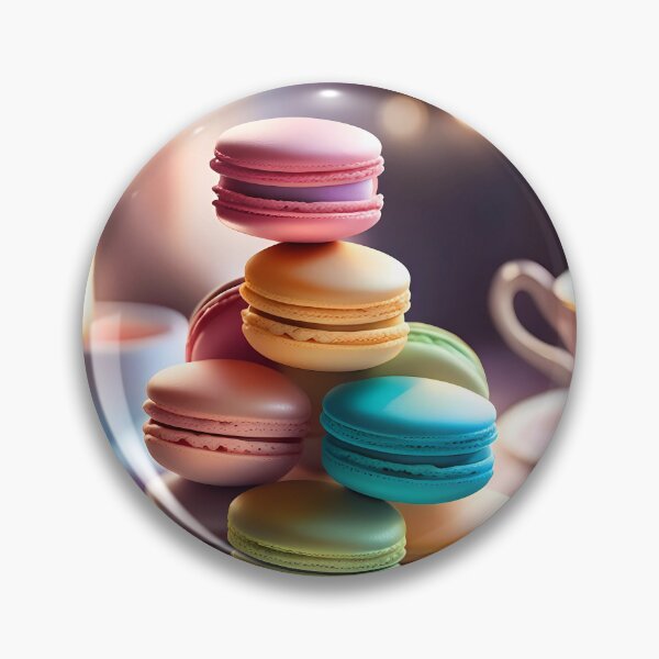 Item preview, Tasty and colorful macarons designed and sold by Purr95.