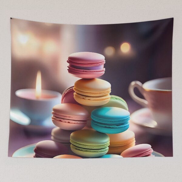 Item preview, Tasty and colorful macarons designed and sold by Purr95.