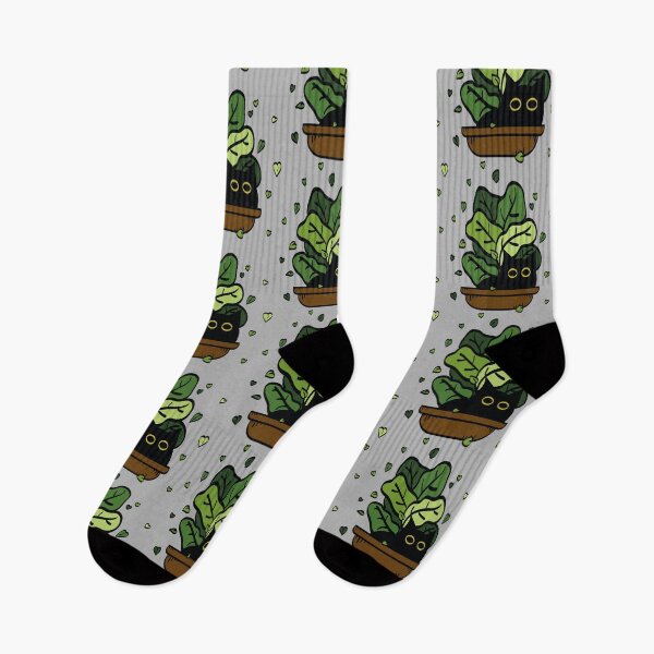 Item preview, Kittens with plants 3 designed and sold by MissKaffeina.