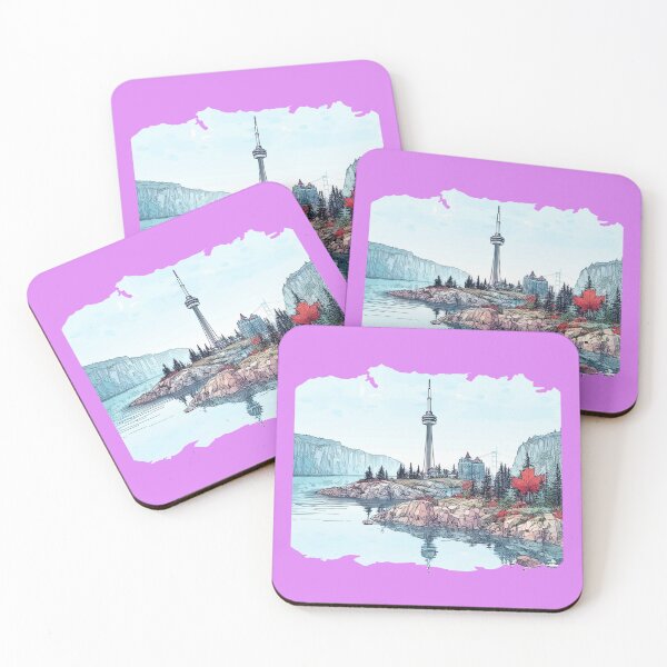 Item preview, Copy of Wonderful Places in Canada 3D Sketch Art Collection,  designed and sold by PaintMeWorld.