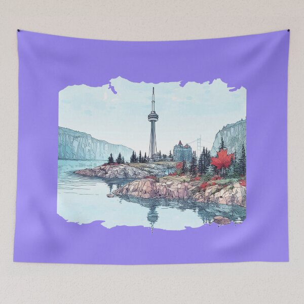 Item preview, Copy of Wonderful Places in Canada 3D Sketch Art Collection,  designed and sold by PaintMeWorld.
