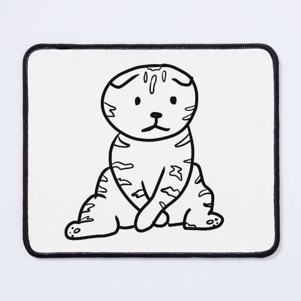 Item preview, Scottish Fold Cat Kitten designed and sold by brodyquixote.