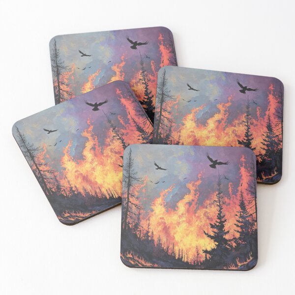 Item preview, Forest Fire designed and sold by Ideationing.