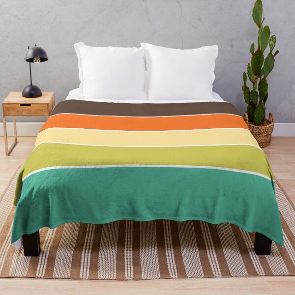 Item preview, Scandi 70s Vintage Retro Stripes designed and sold by Deutschic.