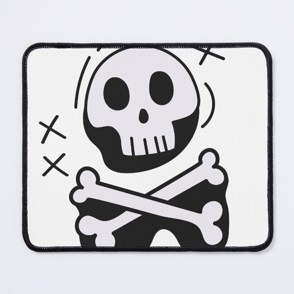 Item preview, Skull and bones pirate tattoo style designed and sold by Polikarp Okunyuk.