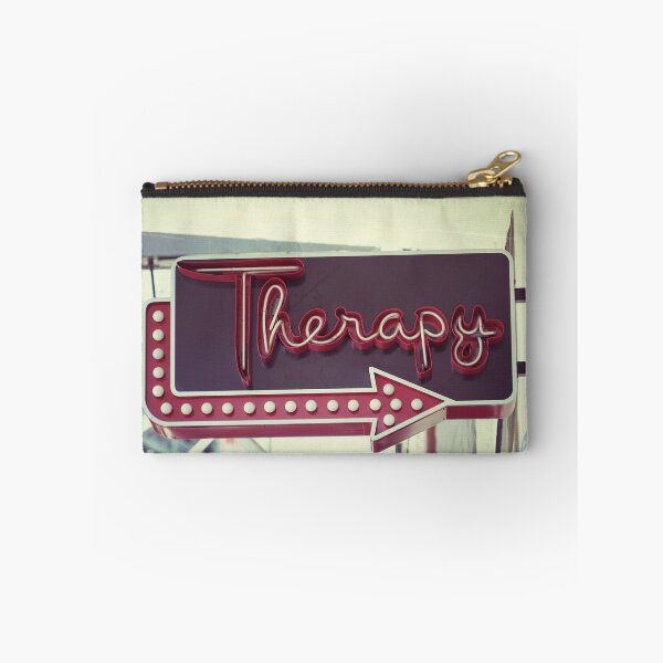 Item preview, Therapeutic Neon Sign Art Print - Vintage-Inspired Photography designed and sold by FraireDesign.