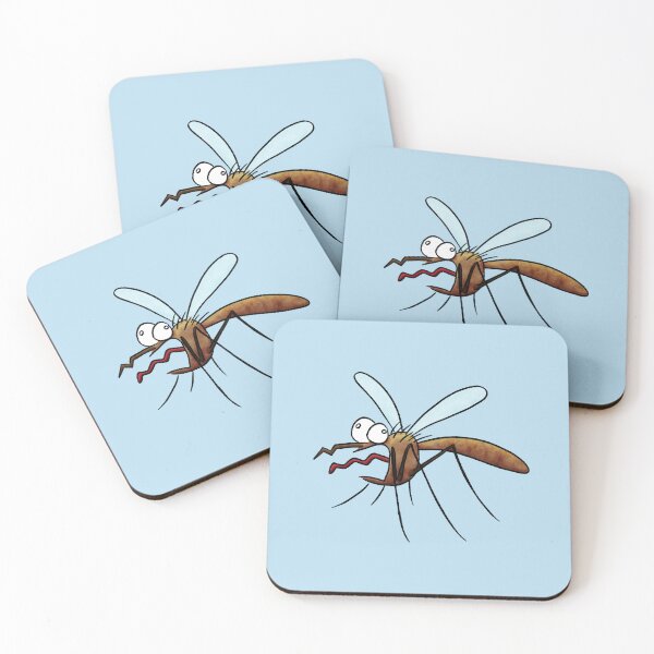 Item preview, Scared Mosquito Cartoon designed and sold by SuRReal3D.