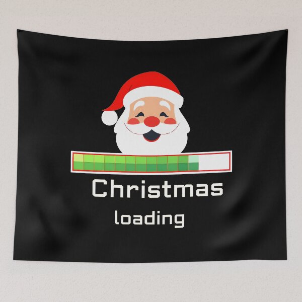 Item preview, Christmas Loading, Santa Claus Back - 02 designed and sold by kjp-design.