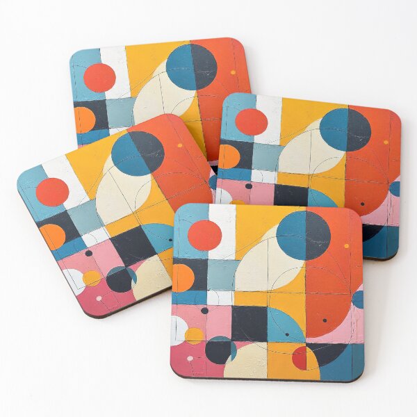 Item preview, Wassily Kandinsky Shapes Composition designed and sold by maniacfitness.